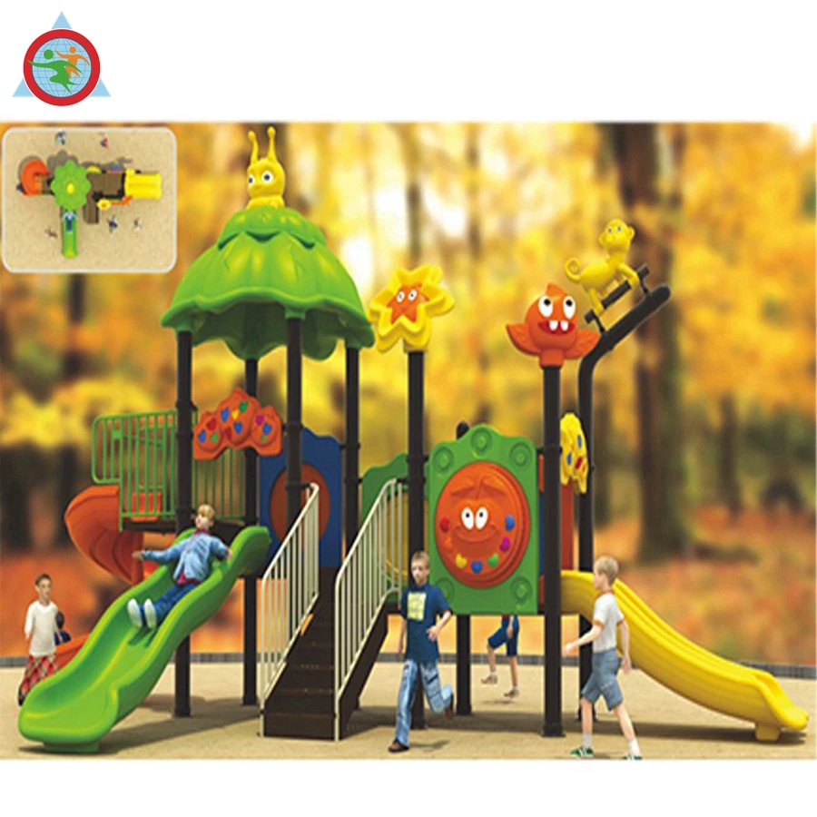 Kid Toy Slider Small Slide Amusement Park Playground Equipment  Playground Swing Set