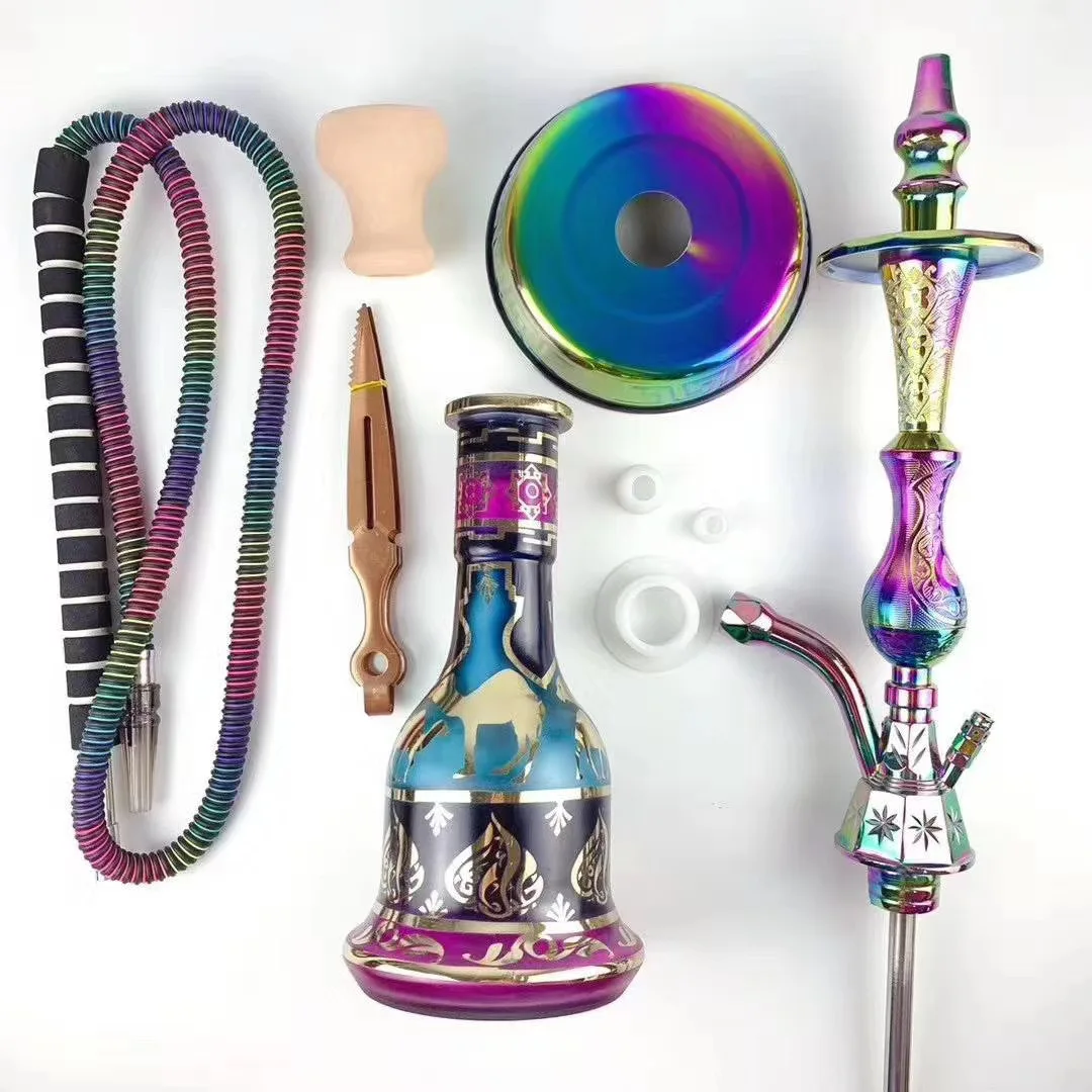 wholesale rainbow egyptian hookah luxury stainless| Alibaba.com