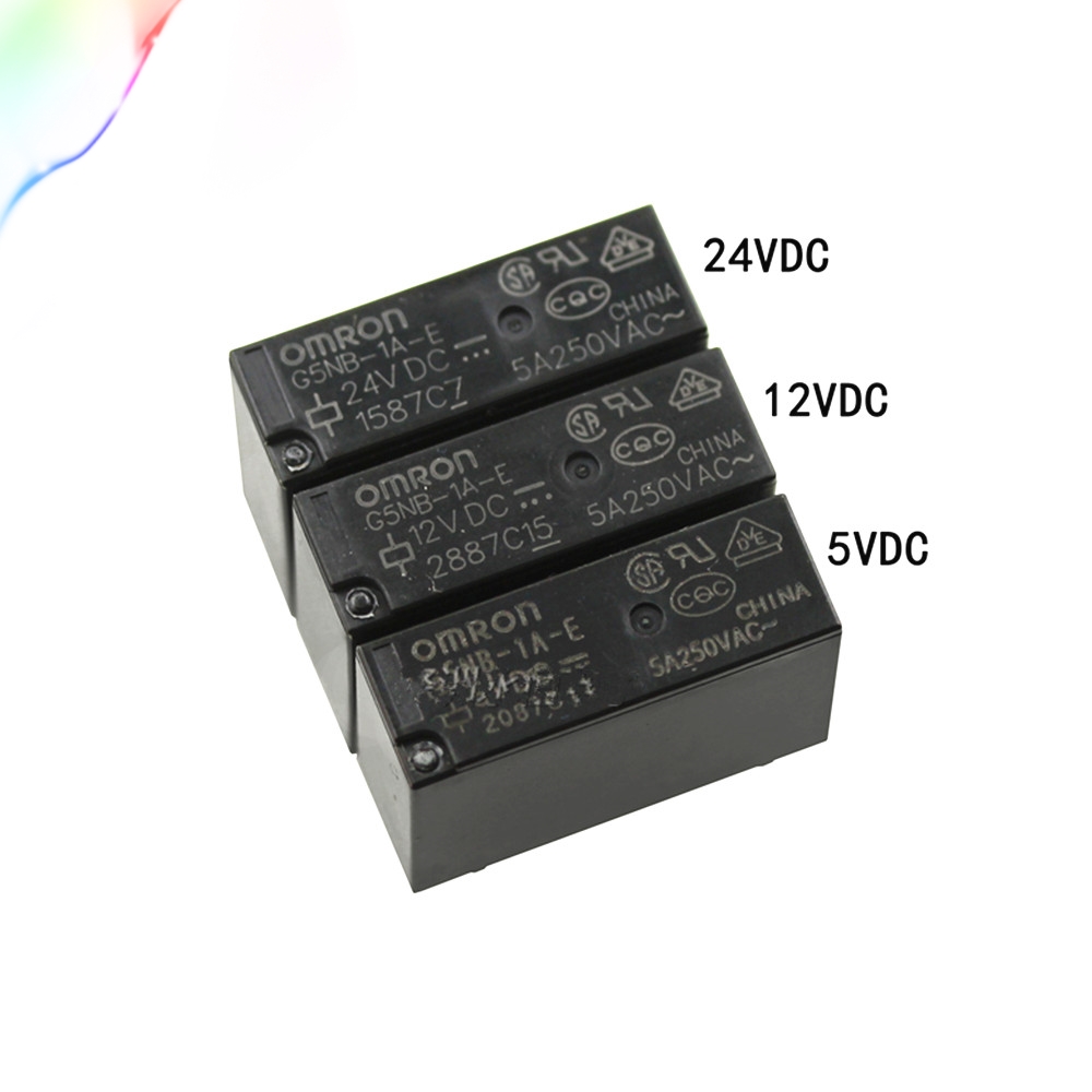 Amazon.com: VRINO 5PCS Relay G5NB-1A-E-5VDC/12VDC/24VDC 4PIN