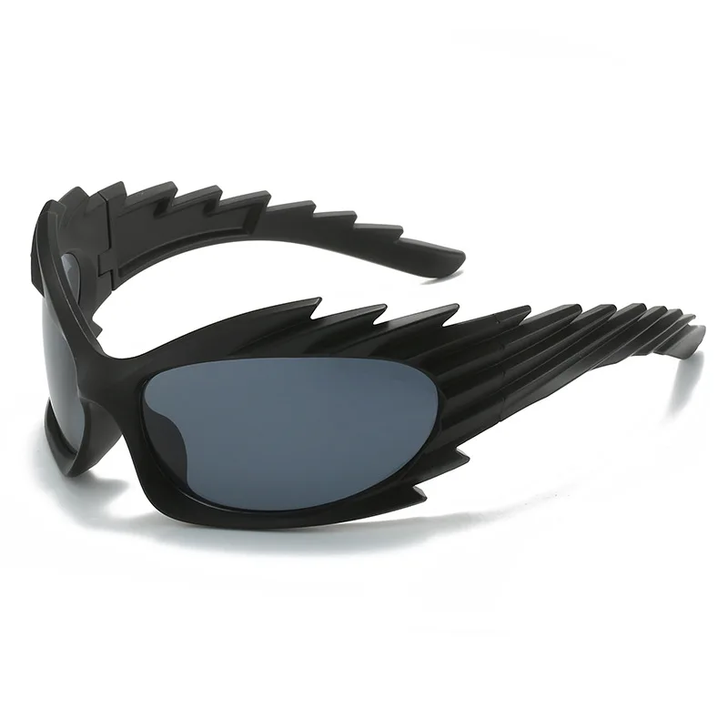 Y2K Sunglasses - Vintage Spike Rectangle Eyewear Luxury