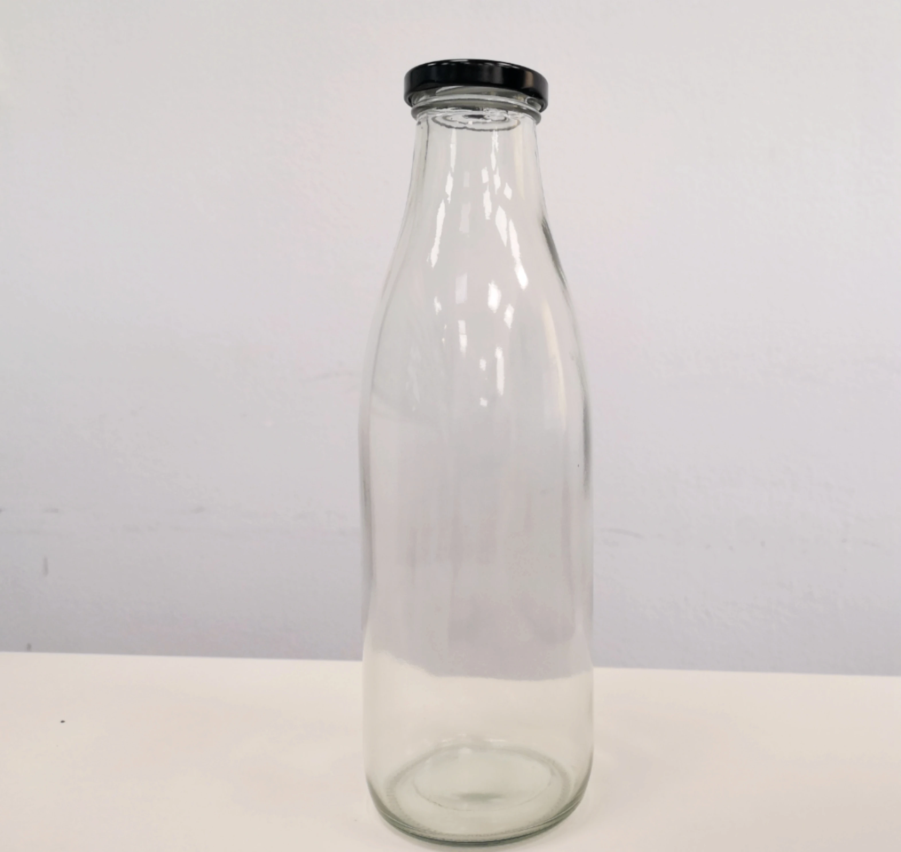 150ml 300ml Airtight with Lid Juice Glass Jars Milk Glass Bottle square Uice Drink Glass Bottle
