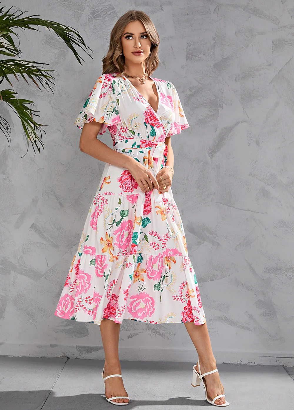 Vestido Floral De Gasa Para Mujer,Ropa Sexy De Playa Para Primavera Y  Verano 2022 - Buy Gasa Vestido Casual,Vestido De Las Mujeres,Vestidos  Casual Product on 