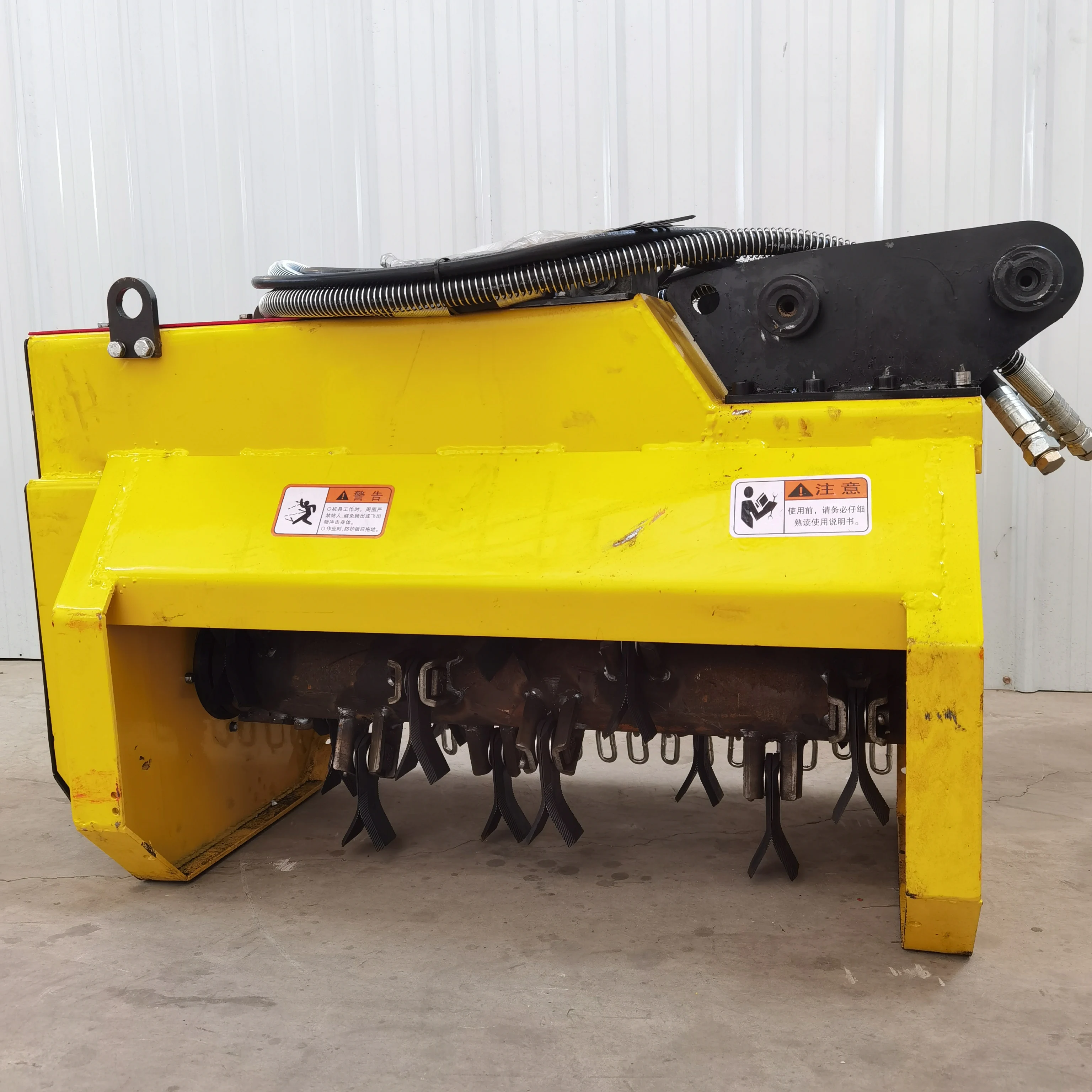 Excavator Flail Mulcher Mower Excavator Attachment Grass Brush Cutter ...