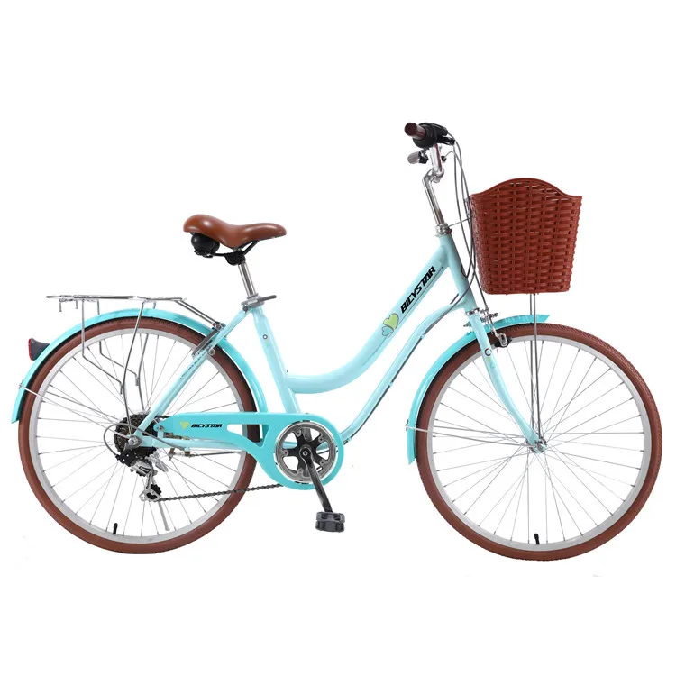Ladies 22 Inch Bike with 2 Basket - Cheap Dutch Lady Bike
