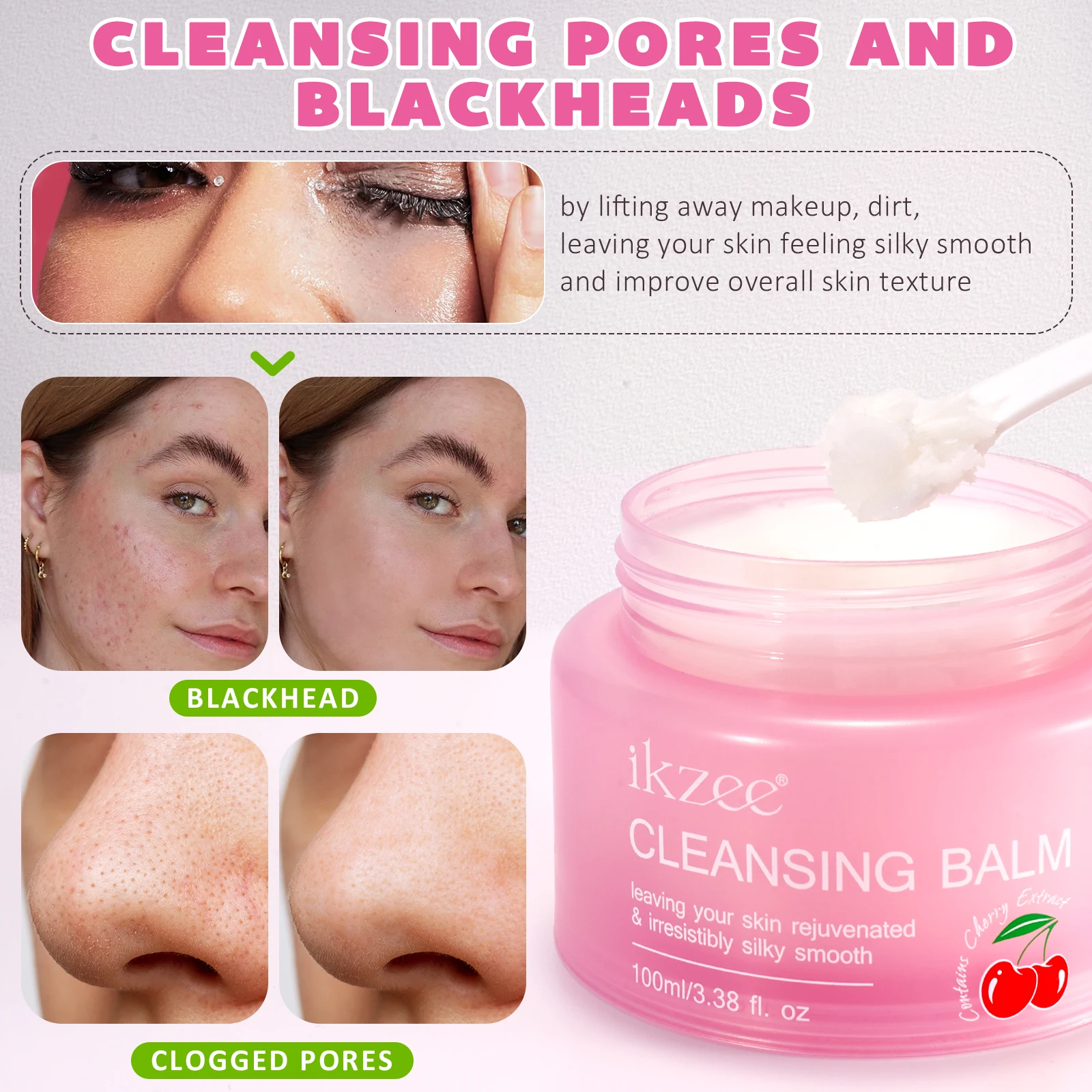 洗顔料 IKISE 2 Face Wash & 1 Cleansing Balm 洗顔料 IKISE 2 Face Wash & 1 Cleansing Balm Ikzee Cleansing Balm