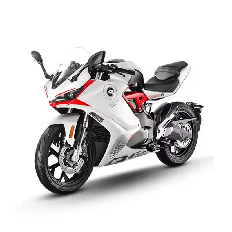 Intelligent QJ Adult Electric Motorcycle High-speed Medium-sized 72V Lithium-ion High-power Racing Sports Car