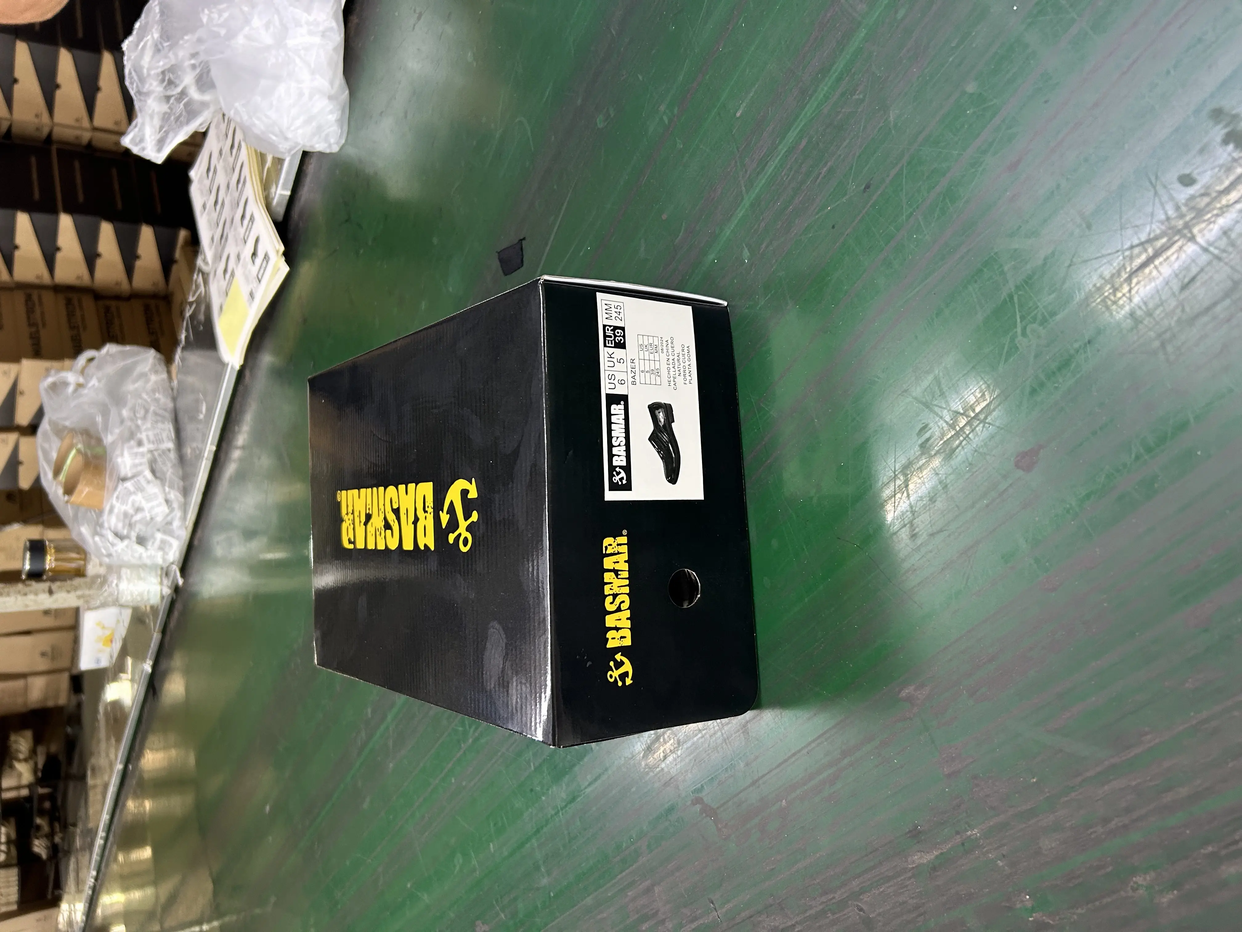 Packaging & shipping specifications