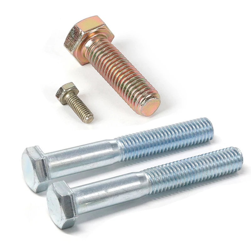 Fasteners Manufacturers Carbon Steel Stainless Steel DIN933 DIN931 Hex Bolts and Nuts details