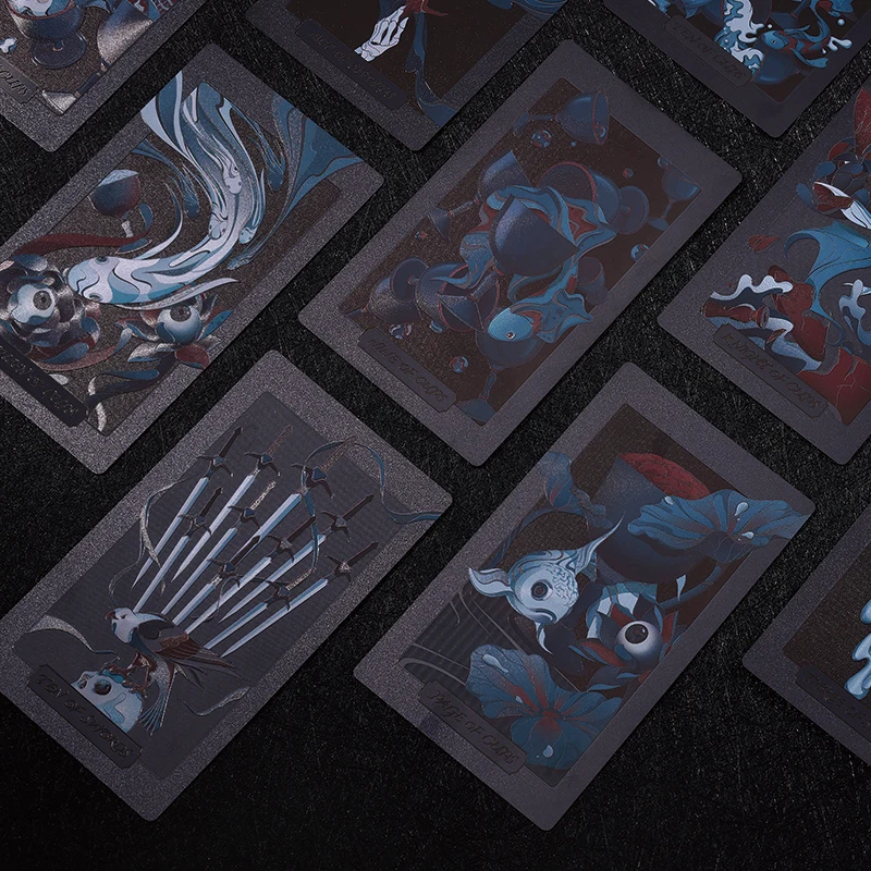 High Quality Custom Original Tarot Cards With Gold Foil Wholesale