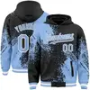 Light Blue  Black