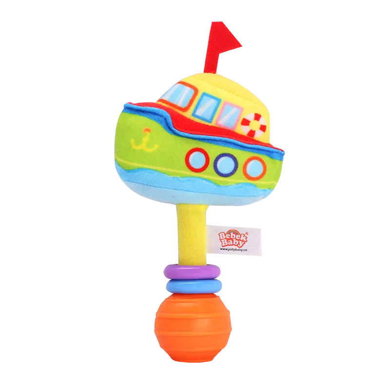 Детские BB Stick 3-12 месяцев плюшевые игрушки транспортная серия ручная погремушка
