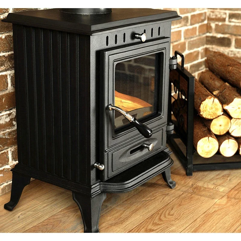 Cast Iron Wood Burning Stove 2 Door Wood Burning Stove For Central