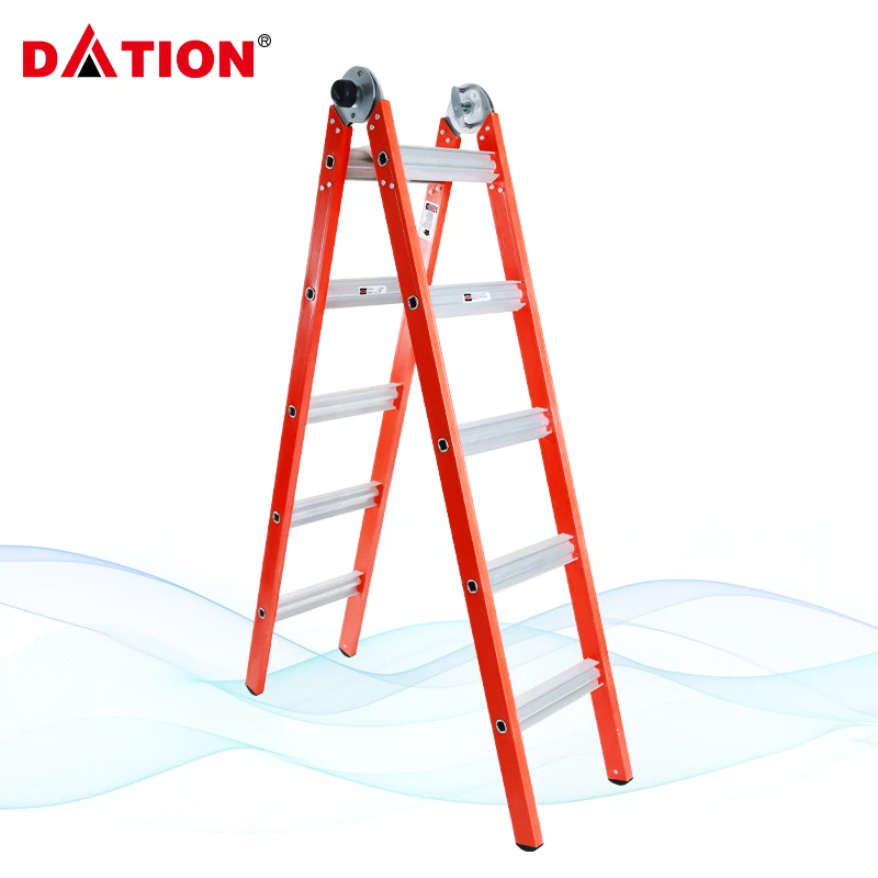 High Quality Fiberglass Multipurpose Ladder Telescoping Ladder With