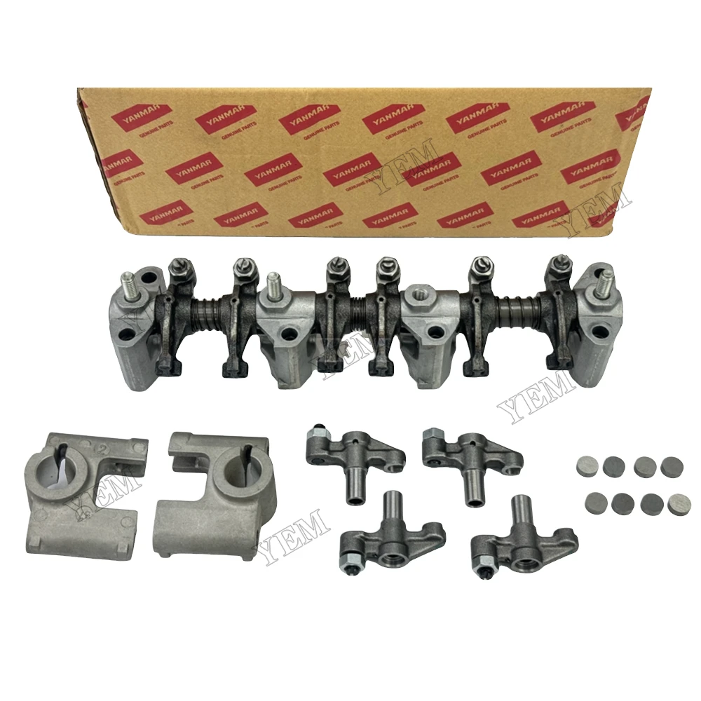 3T75HL 3T75U 3T90 3TN100 Rocker Arm for Yanmar Tractor Harvester Excavator Manufacturer Direct Sales Valve Rocker Arm Assy