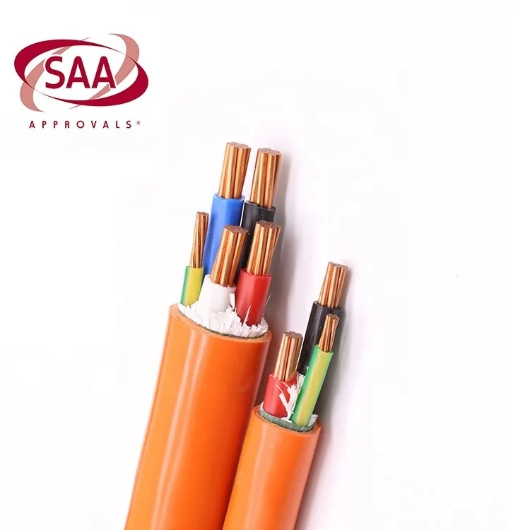 JZD CABLE AS/NZS 5000.1 Australian Standards Copper 630mm 2/3/4 Core and Earth Orange Circular Cable