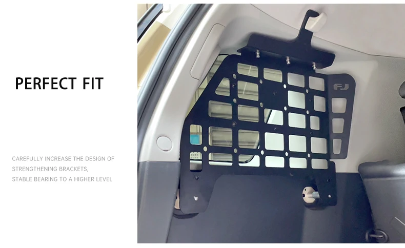 New Trunk Storage Rack for Toyota FJ Cruiser Side Window Rack Roof Rack ...