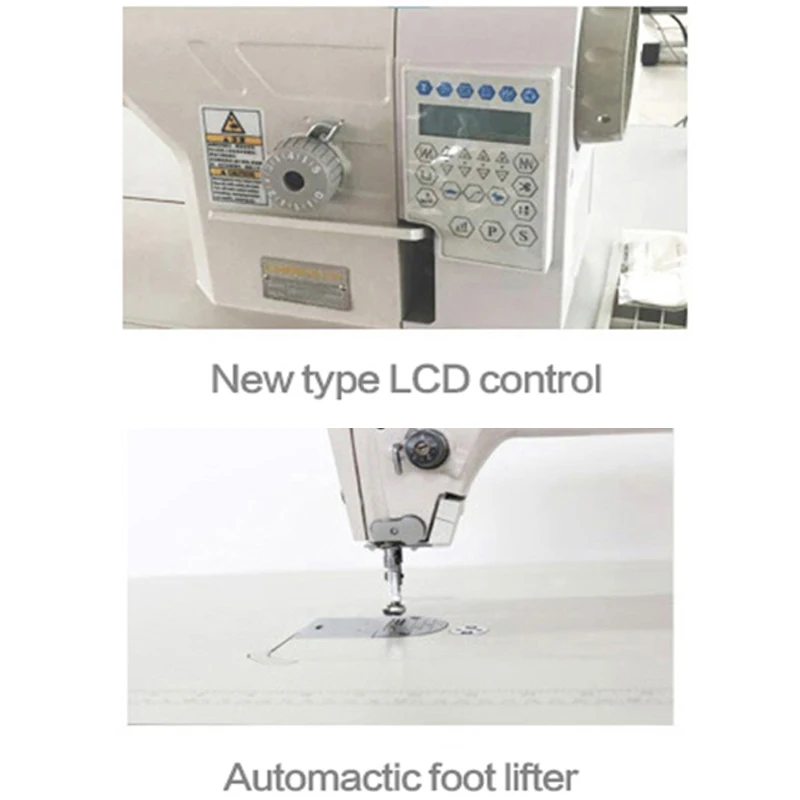 Highly Integrated Mechatronic Computer Direct Drive Lockstitch Sewing Machine With Auto Trimmer