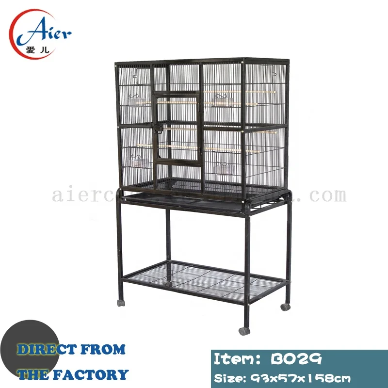Cheap Large Breeding Bird Cage Hunting Small for African Lovebirds Canary Stainless Steel Kit House Luxury Bird Cage House