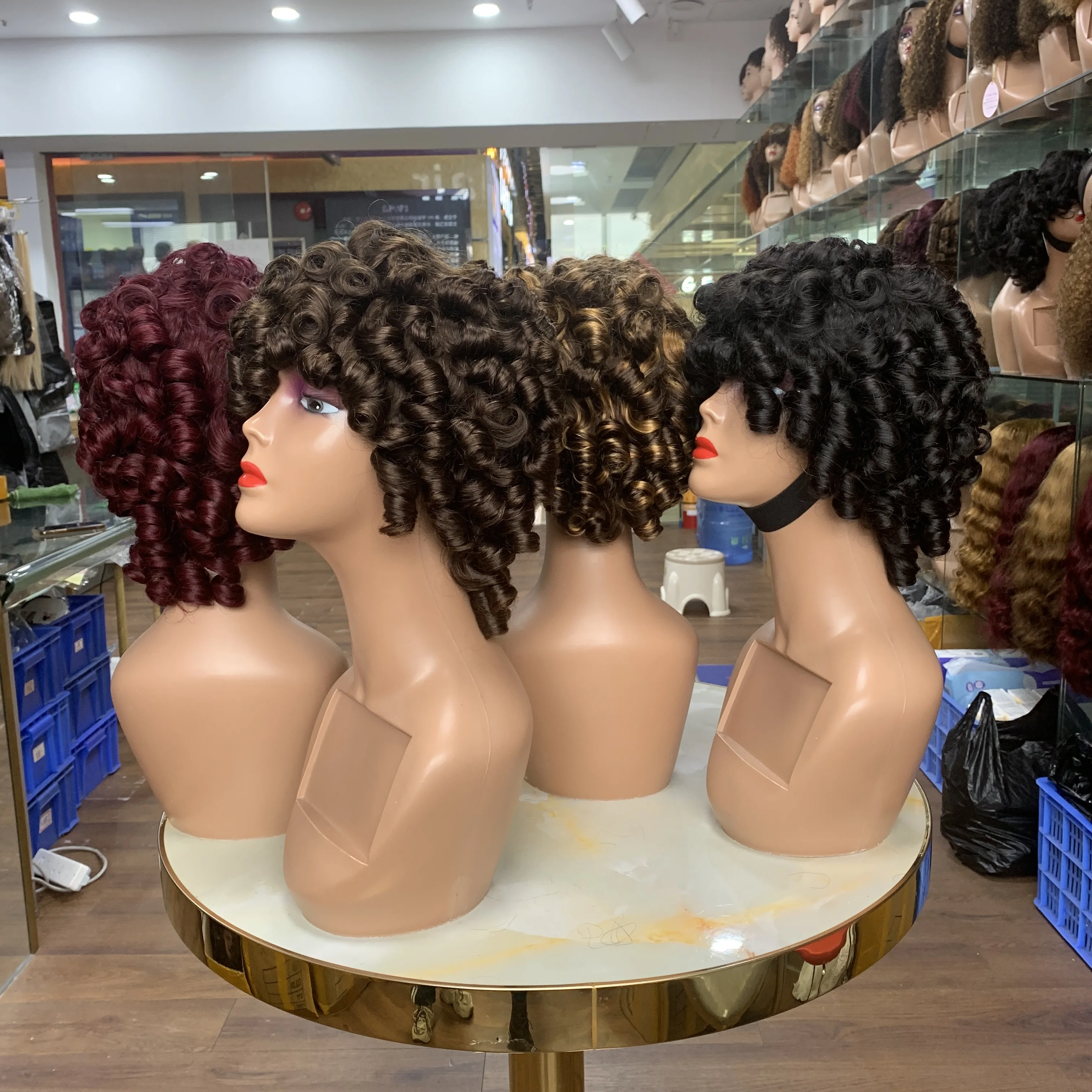 Raw Hair Manufacturer,Piano Color Curly Wigs,Super Double 