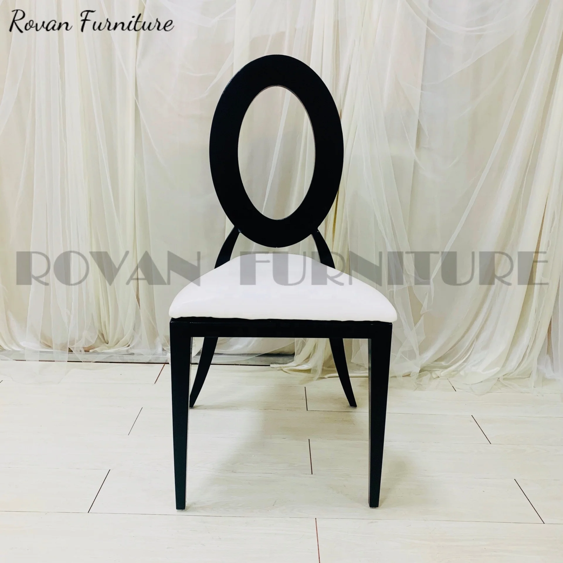 Wholesale Selling Event Style Hotel Banquet Round Back Stackable Chair ...