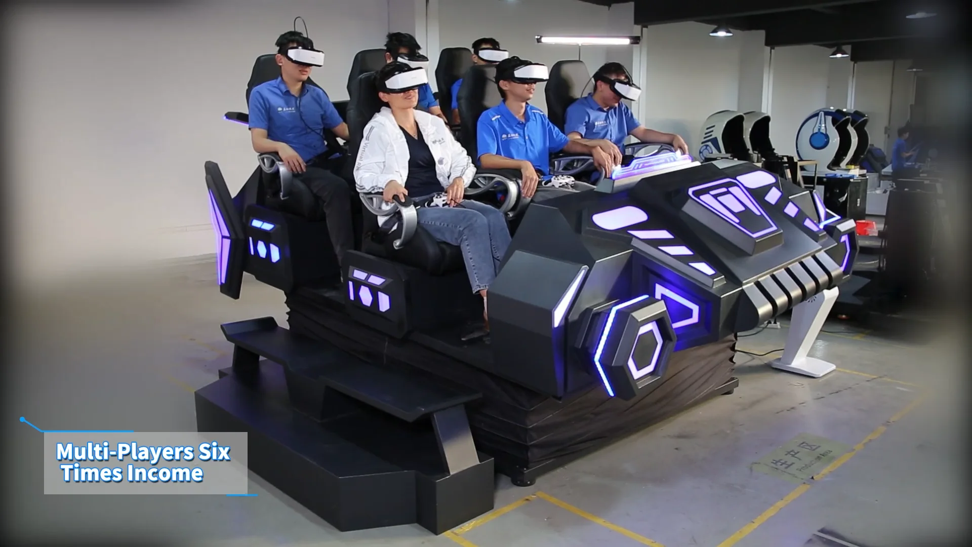 Капсула Virtual reality 9d. VR станция.
