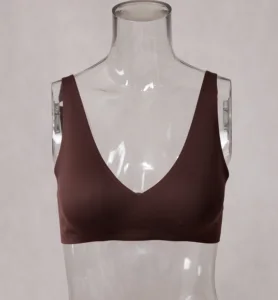 New TOB Bras Wide Shoulder Straps Comfortable and Breathable Women's Bra