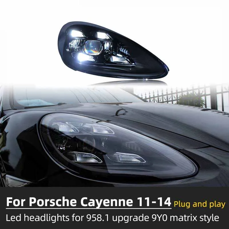 Factory Direct 20112014 Cayenne Headlight Upgrade 2021 Matrix Style