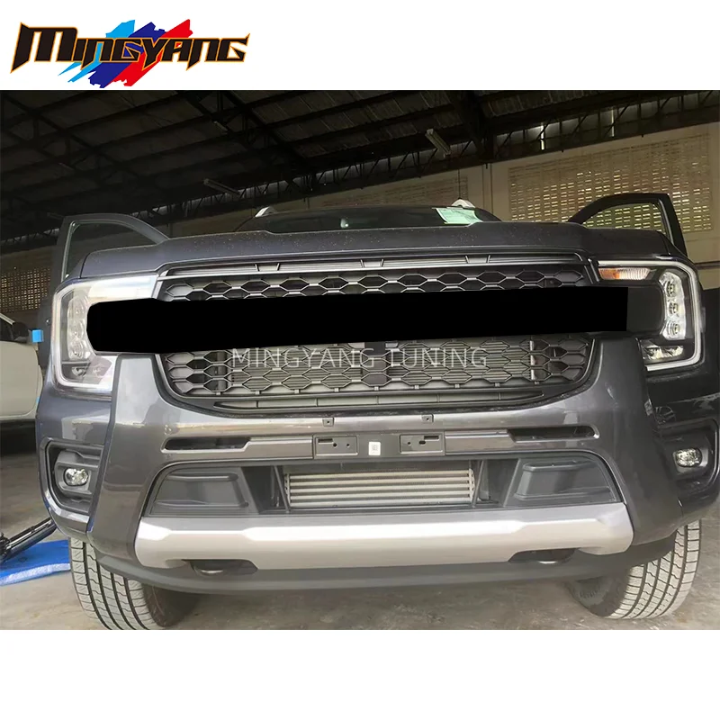 High Quality Raptors Design Led Light Car Front Grill for Ford Ranger Wildtrak Xlt Xls XL T9 2022 Grille