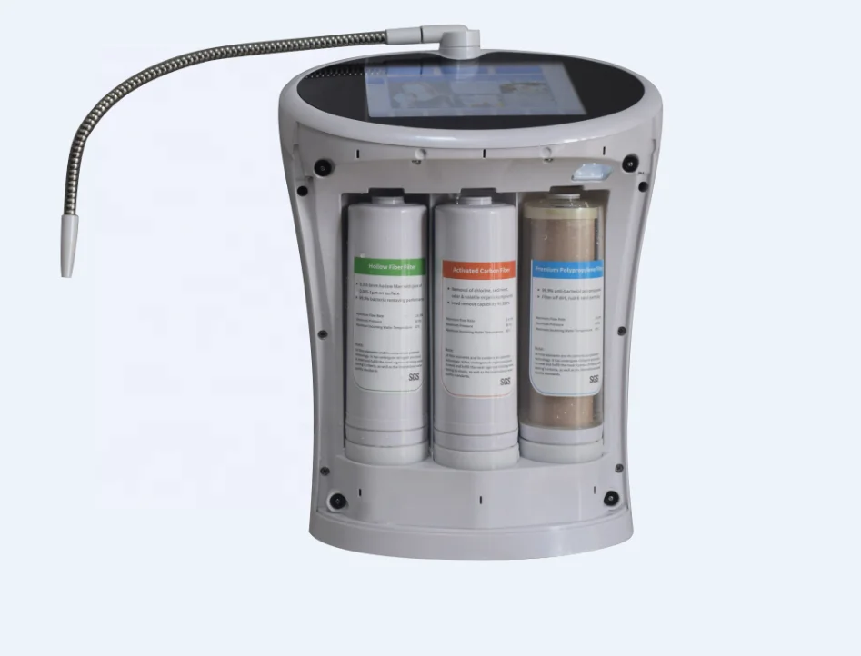 XQ AKSO  Alkaline Ionized Water Machine at 11 Ph with 3 Filters Built in Plus UV Technology