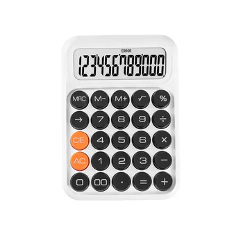 custom hot selling 12 digital calculator count student school stationery items  financial student calculator cute calculator