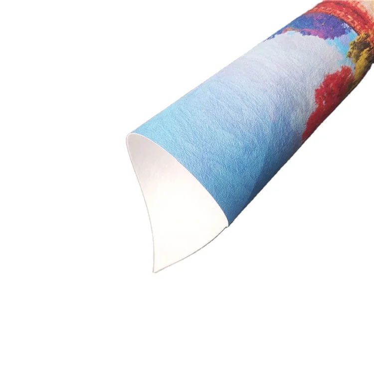 Eco Solvent Inkjet Printing Blank Velvet Fabric for Wall Paper