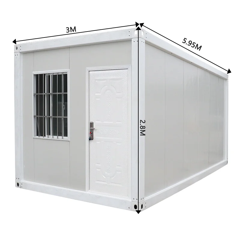 Quick Installation 20ft 40ft Steel Frame  Folding Expandable Container House Modular Prefabricated Houses Prefab Tiny House