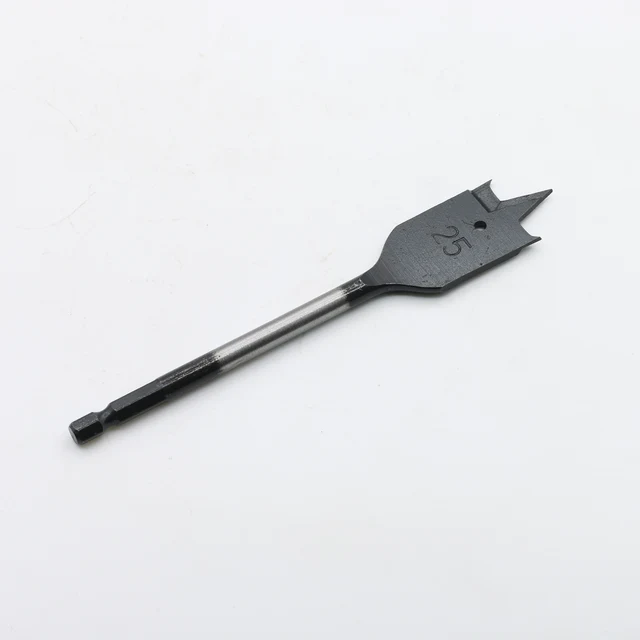 1 Inch 25mm Hex Shank Flat Wood Drill Bit Set Woodworking Spade Drill Bits