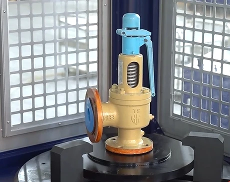 High Pressure Safety Valve Test Bench Air Driven Safety Valve Test ...