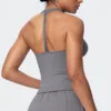 smoke gray vest