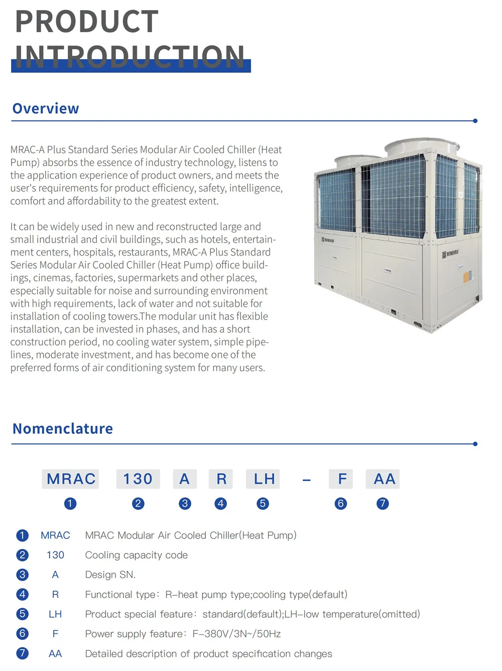Efficient Scroll Water Chiller, 270kw, 380V - detail 6