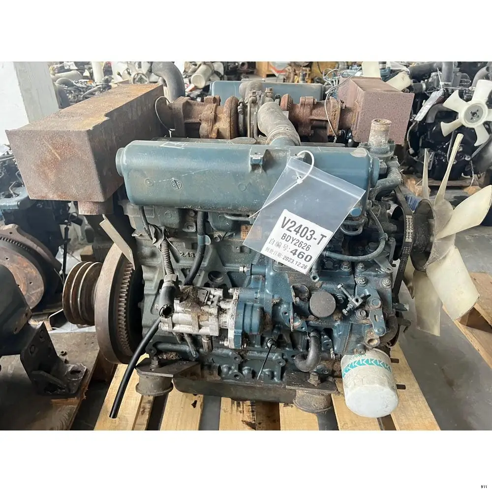 V2403-T Complete Engine Assembly BDY2626 2700RPM 49.2KW Fit for Kubota Engine