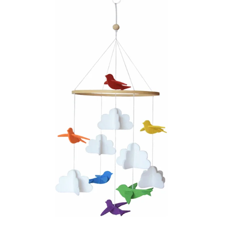 newly arrival baby mobile decor felt animals