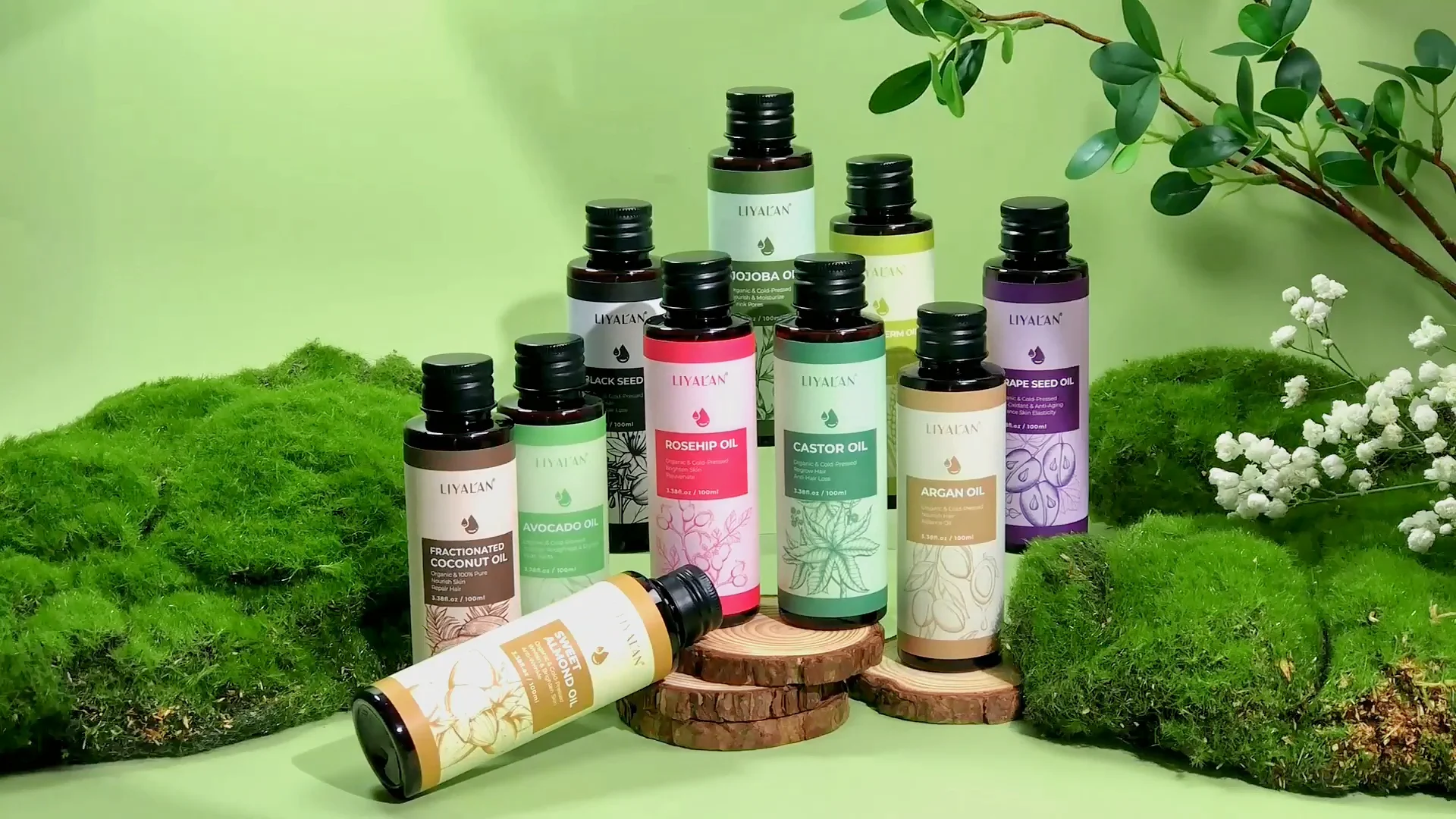 Organic Carrier Oil Rosehip Grape Avocado Sweet Almond Coconut Black