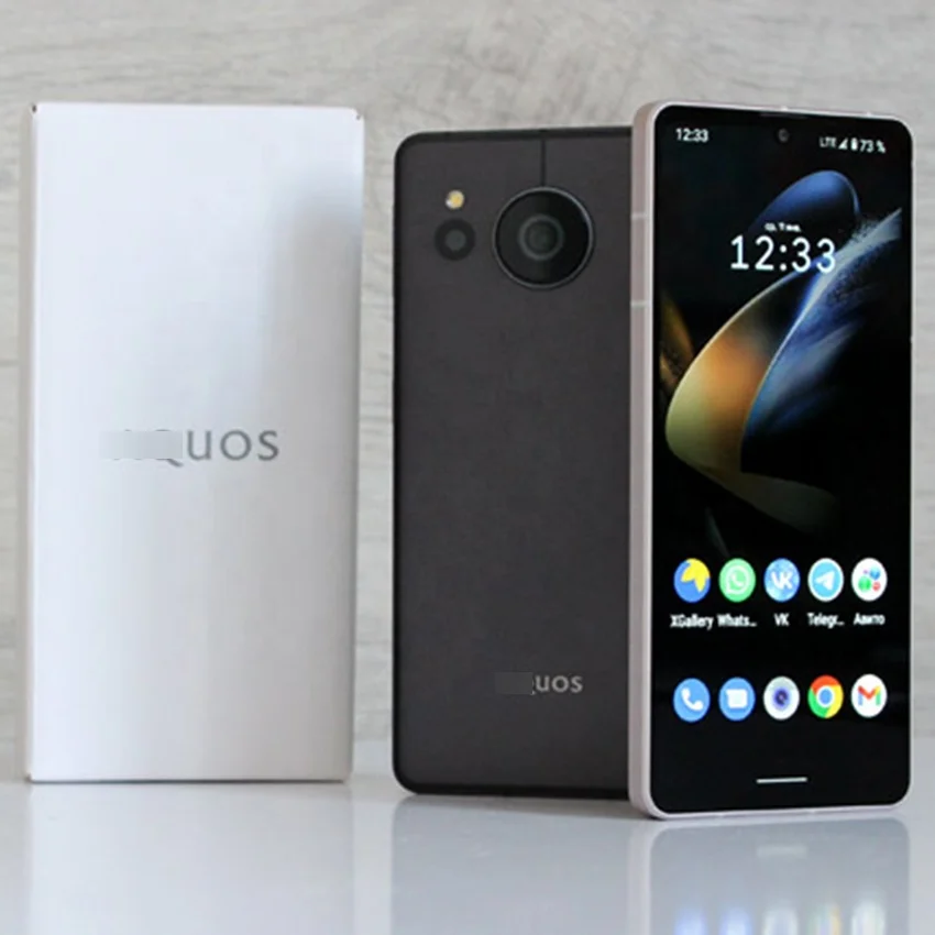 For Sharp Aquos Sense7 Original Waterproof Cell Phone Unlocked Ram 6gb Rom 128gb Android Second Hand Smart Phone