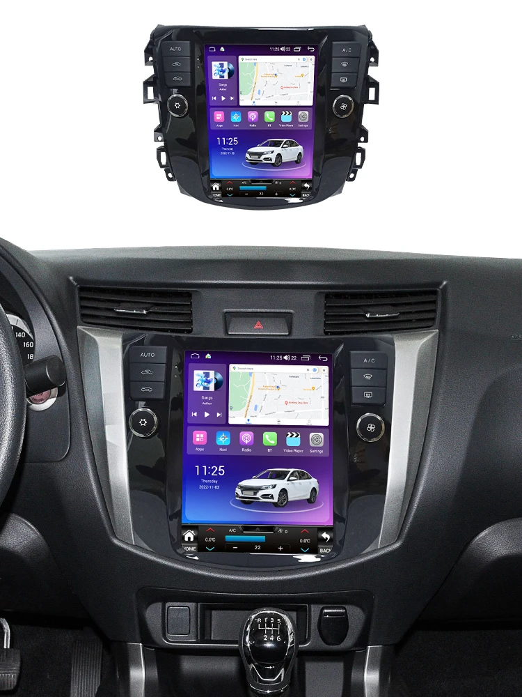 MEKEDE TS Series Android System Car DVD Player for Nissan Navara Terra NP300 2018-2020 Touch Screen Car Audio System
