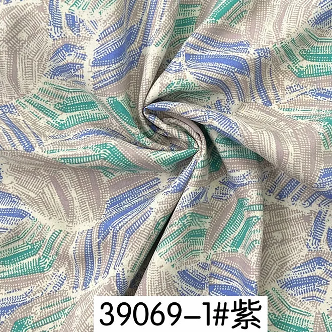 Popular Designs Printed 100% Rayon Viscose Summer Print Floral Fabric for Dress