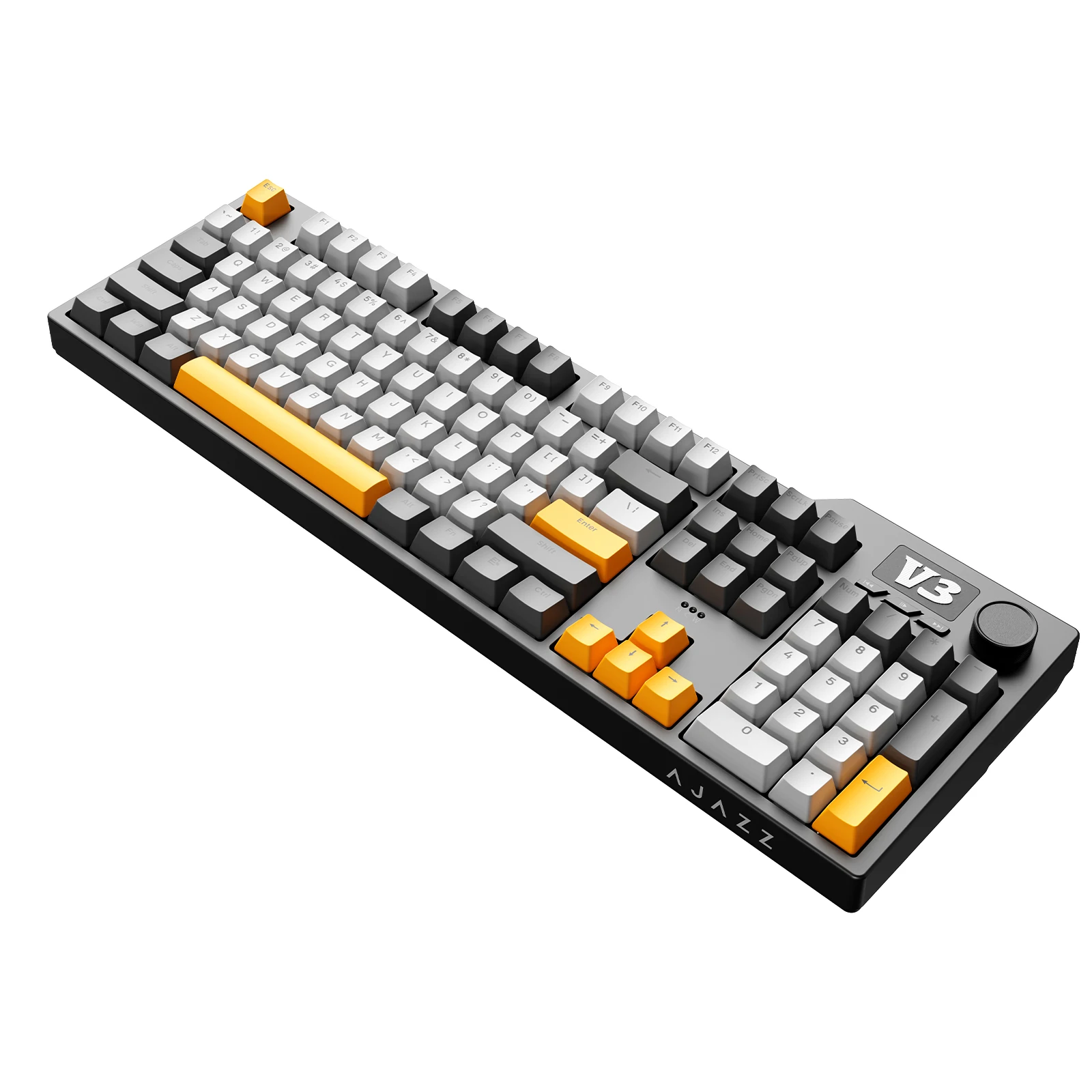 Ajazz AK35I V3 RGB Wired Gaming Keyboard - Hot Swappable