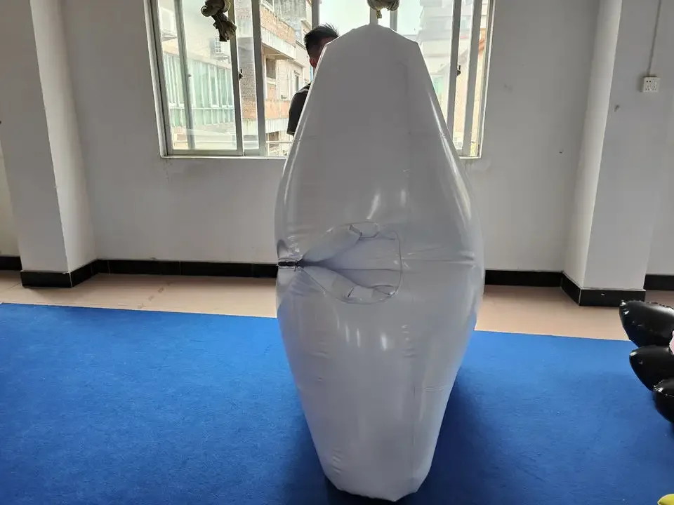 Custom White PVC Inflatable Body Suit for Advertising Inflatables