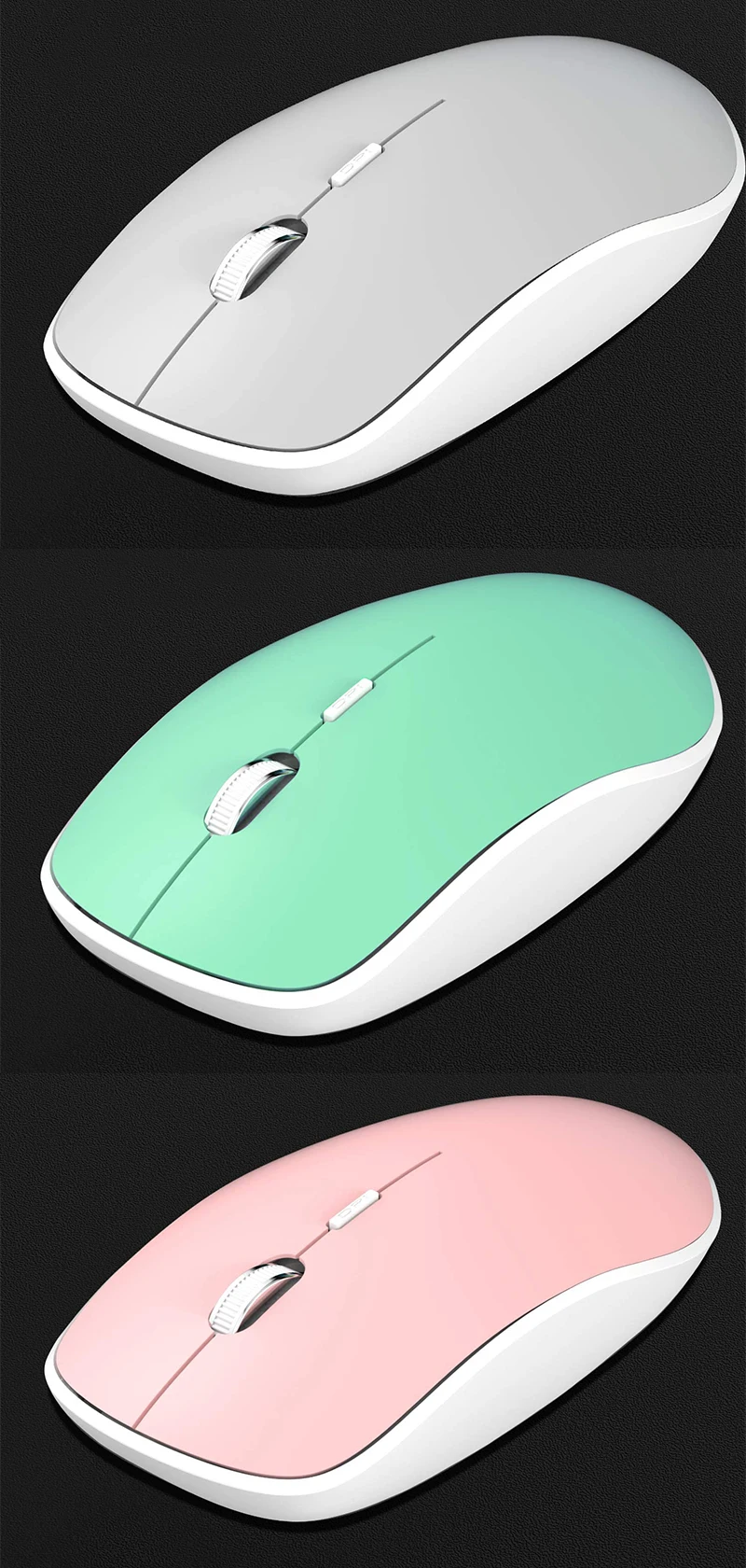 Best Seller Custom 2.4g Rechargeable Wireless Mouse,Computer Mouse ...