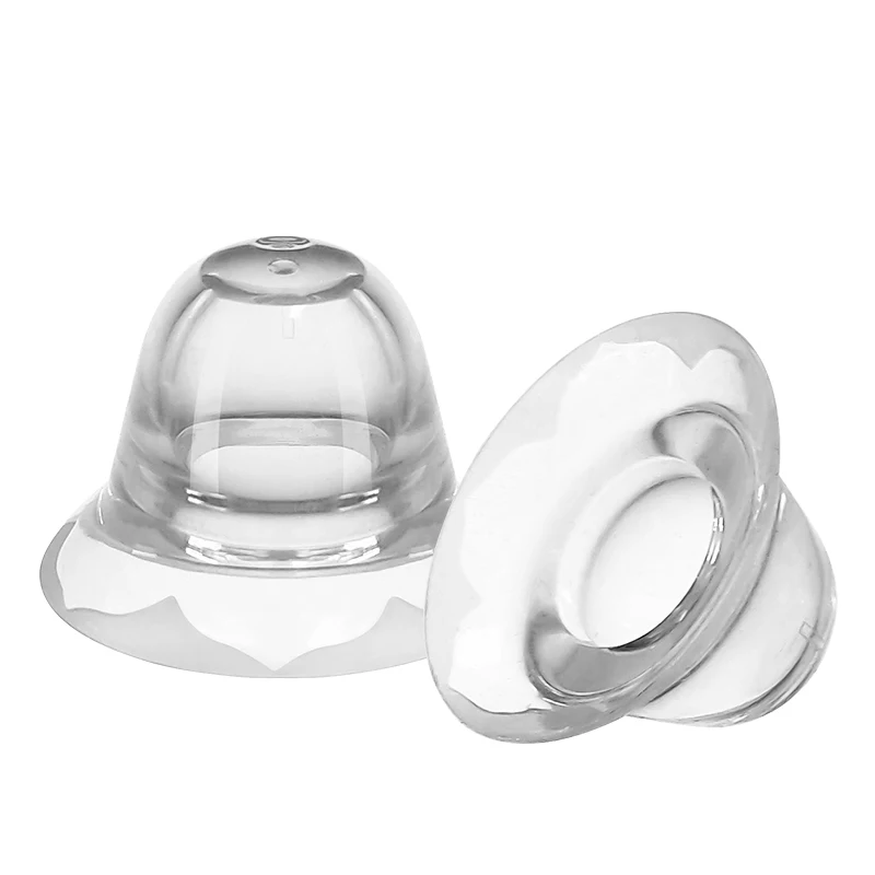 Cartoon Pattern Silicone Nipple Corrector Kit for Inverted Flat and Shy Nipple Piercing for Age Range 0-12 Months Women