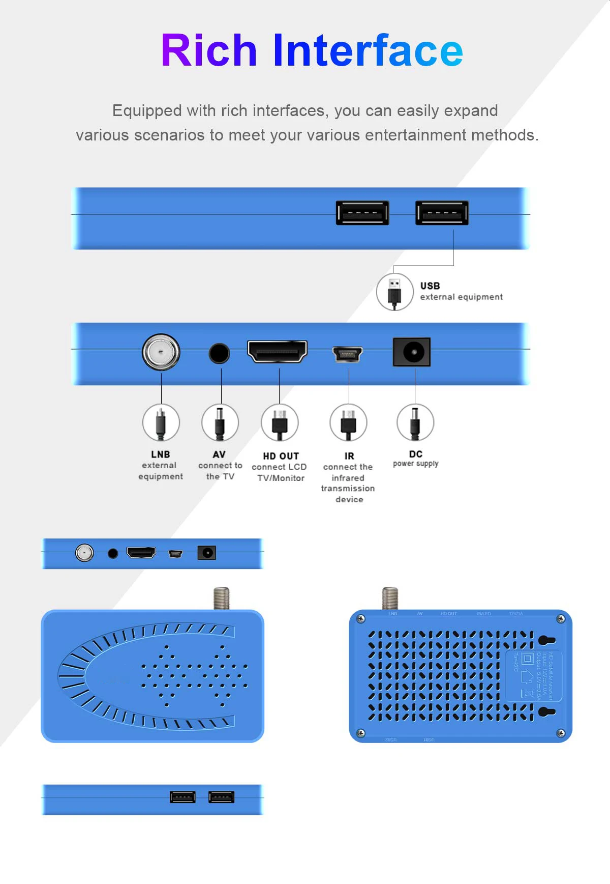 product dvb s2 satellite receiver hd h264 gx6605s tv digital tuners fta box meecast hd dvb s2 receiver wifi dongle iptv set top box-57