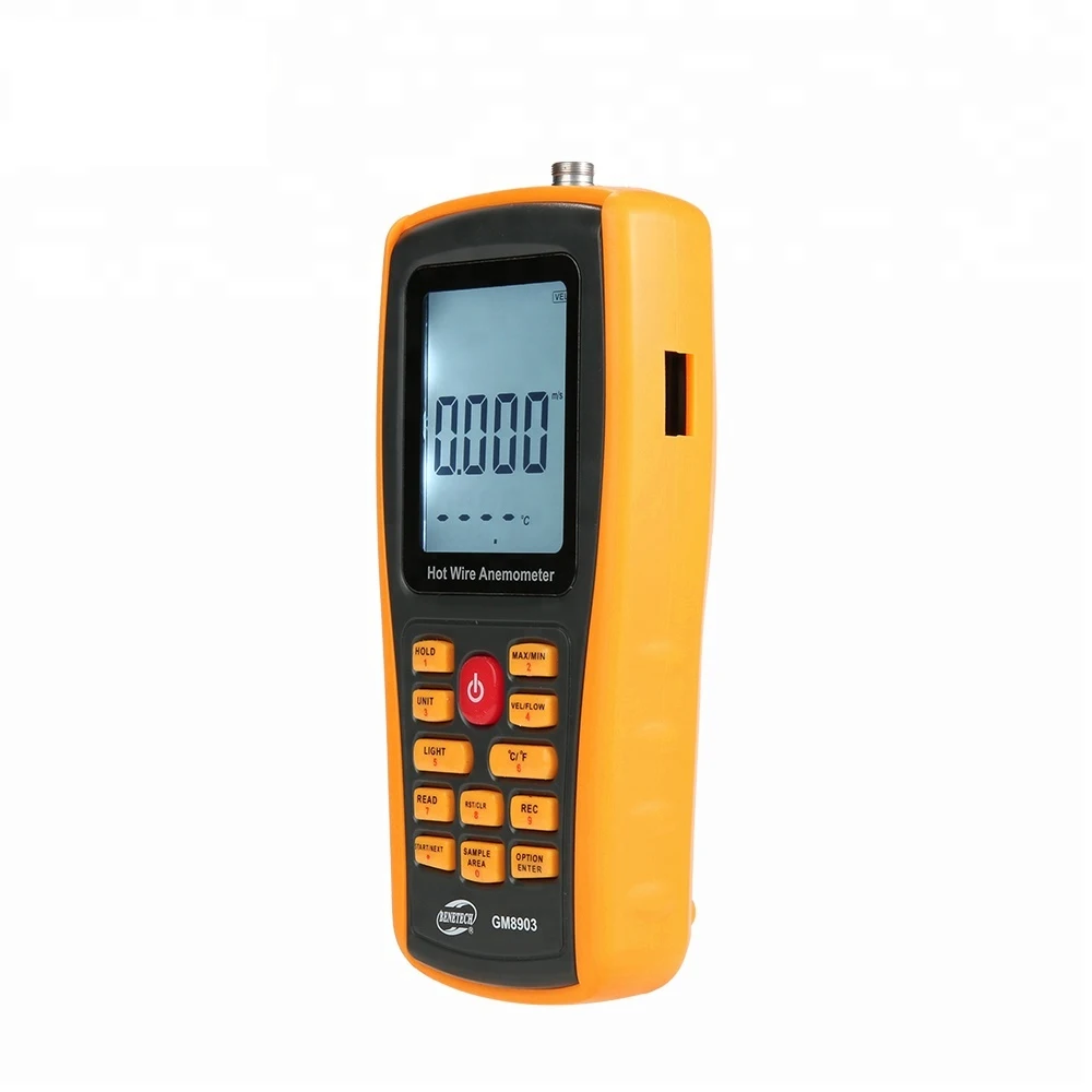 Benetech GM8903 HOT WIRE ANEMOMETER 0.0-30.0m/s Wind  speed/temperature/volume measurement