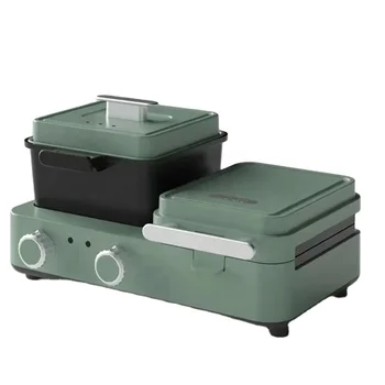 Wholesale Multi-function Sandwich maker 3 in 1 Breakfast Maker with frying function steam cooker