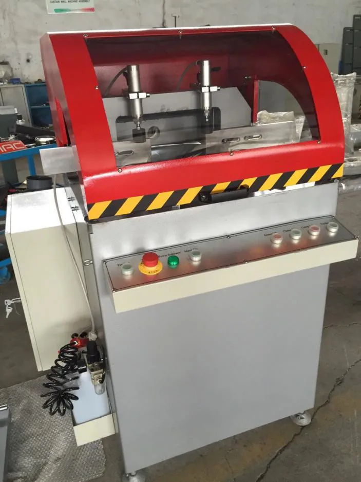 Aluminum Profile Single Head Any Angle Automatic Miter Cutting Saw Machine factory